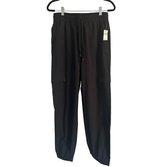 Old Navy Pants - NWT Old Navy Womens Black Joggers Soft Lightweight Elastic Drawstring Small/Tall